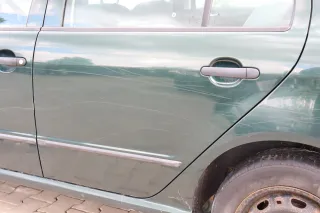 Skoda Fabia 6Y Limousine Schrägheck Tür hinten links grün LF8C - Bild 3