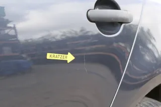 VW Golf 5 V 1K Tür nur das Türblatt hinten links 4/5-Türer blau LC5F - Bild 2