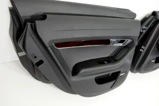 4x Audi A6 4F Türverkleidung Verkleidung Tür vorne hinten Leder S-line - Bild 6