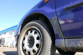 VW Polo 6N 6N1 Kotflügel vorne links blau LD5D chagallblau - Bild 2