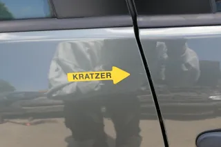 VW Golf 5 V 1K Tür nur das Türblatt hinten rechts 4/5-Türer grau grün LA6Q sagag - Bild 2