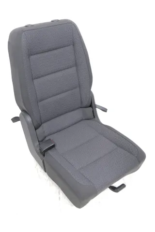 VW Touran Sitz hinten links (hintern Fahrersitz) Rücksitz anthrazit Isofix - Bild 1