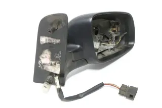 VW Sharan Alhambra elektrischer Spiegel Außenspiegel rechts schwarz matt unlack - Bild 4