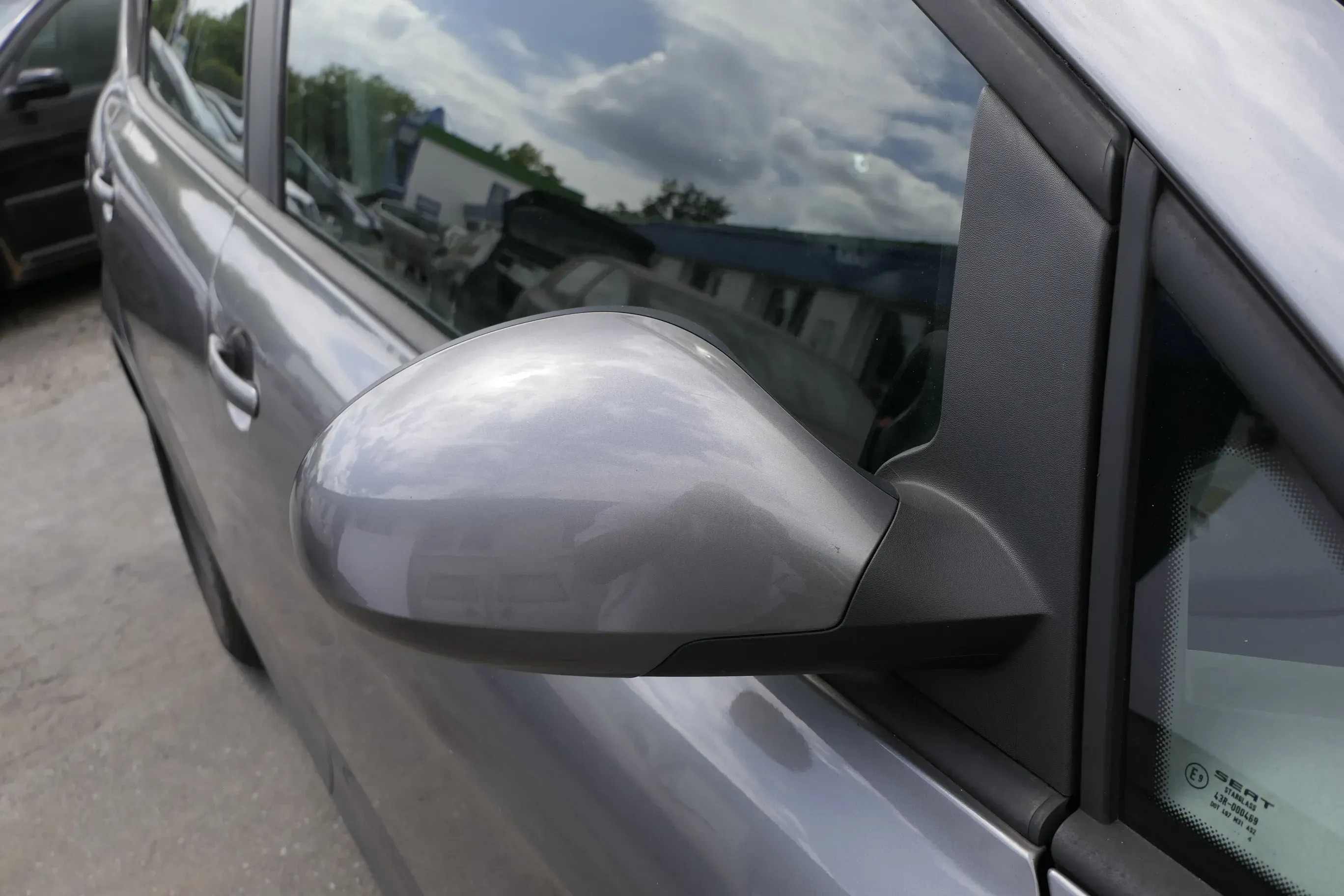 Seat Toledo Altea elektrischer Spiegel Außenspiegel rechts +Glas grau LS7U ankla - Bild 1