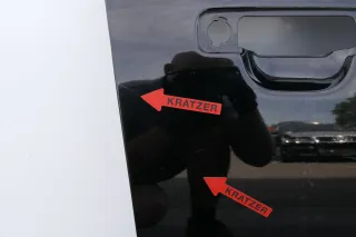 Audi A4 B5 Tür vorne rechts schwarz (Leiste+Griff beachten) Facelift - Bild 3