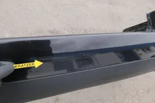 VW Passat 3BG Kombi Stoßstange hinten Heckstoßstange Stoßfäng schwarz LC9Z metal - Bild 5