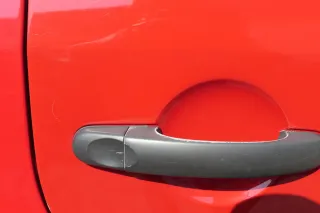 VW Touran 1T 1T3 Tür hinten rechts rot LY3D mit Scheibe - ohne Anbauteile - Bild 2