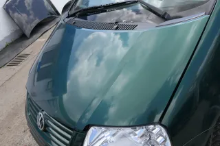 VW Sharan 7M Motorhaube Klappe Haube vorn vorne grün LC6M abca.Bj2000passend - Bild 4