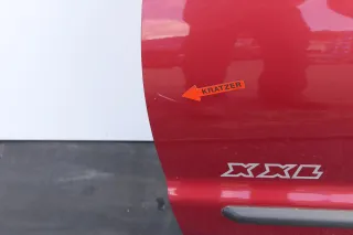 VW Polo 6N 6N2 Tür vorne links Fahrertür wein-rot-braun LC3M 4-Türer - Bild 3