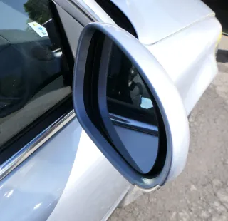 VW Passat 3BG elektrischer Spiegel Außenspiegel rechts silber grau LA7W Blinker - Bild 2