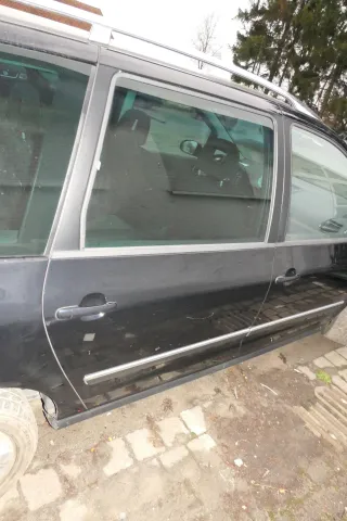 VW Sharan 7M Ford Galaxy Tür rechts hinten blau LC5M ab Bj.2000 Facelift - Bild 1