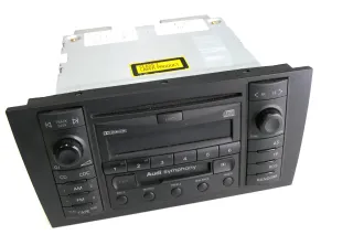 Audi A6 4B Radio CD Player Original Symphony 4B0035195 mit Code - Bild 1