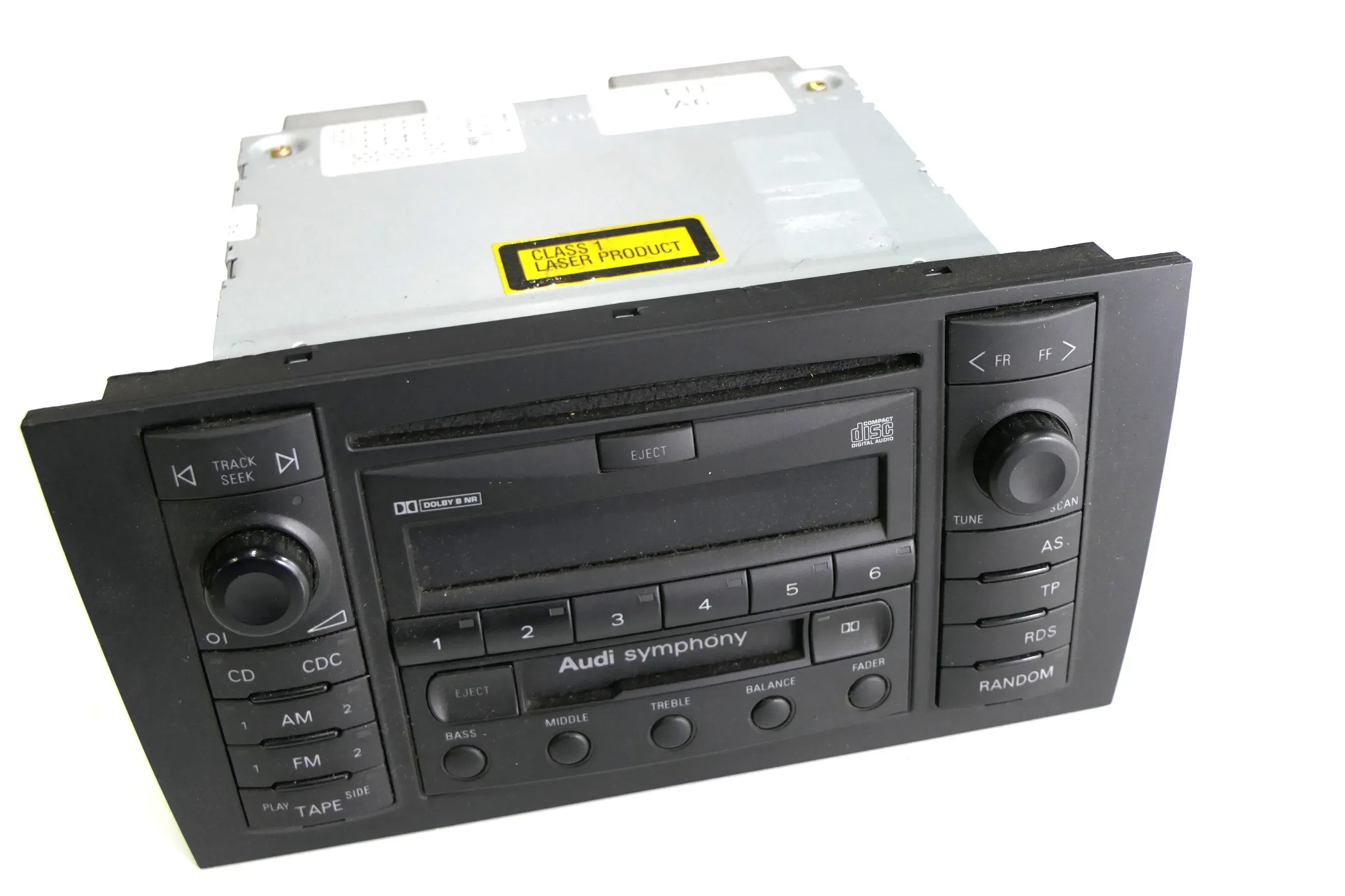 Audi A6 4B Radio CD Player Original Symphony 4B0035195 mit Code - Bild 1