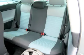 VW Polo 9N 9N3 Sitz Rückbank Sitzfläche Sitze 3 Punkt Gurt (ohne die Kopfstützen - Bild 1