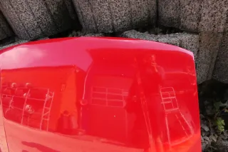 VW Polo 6N Motorhaube Klappe vorn vorne rot LP3G Frontklappe - Bild 2