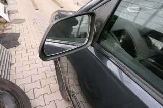 VW Polo 9N 9N3 mechanisch Spiegel Außenspiegel links vorne schwarz Blinker - Bild 2