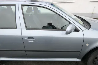 Skoda Octavia 1U Kombi + Limo Tür vorne rechts Beifahrertür grau LF7U - Bild 1