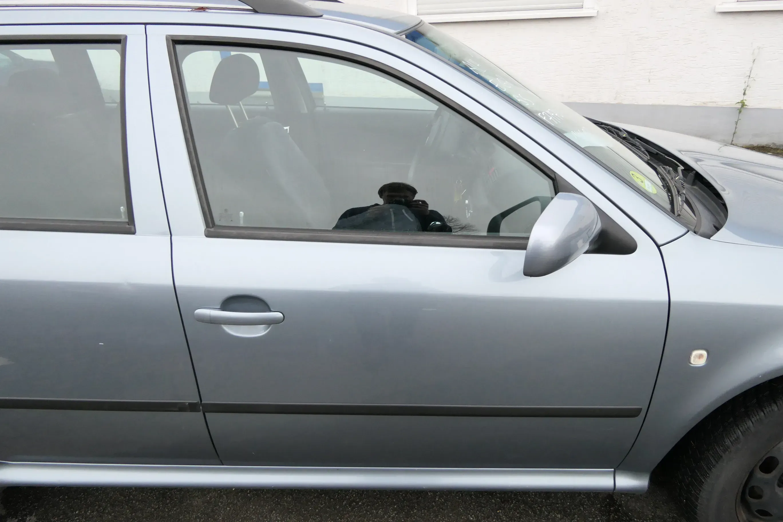 Skoda Octavia 1U Kombi + Limo Tür vorne rechts Beifahrertür grau LF7U - Bild 1