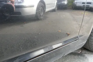 Audi A6 4F C6 Tür vorne rechts Beifahrertür schwarz LY9B ohne Anbauteile - Bild 2