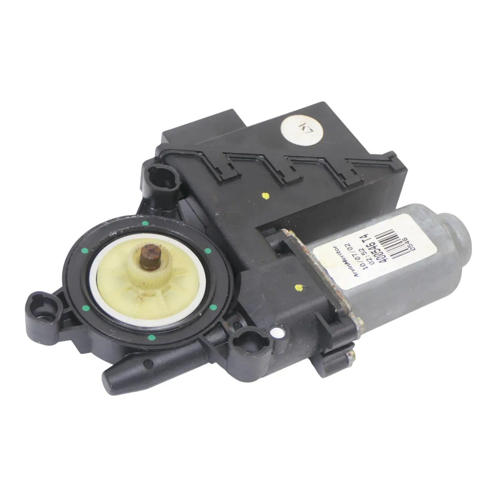 VW Polo 9N ektrischer Fensterheber Motor hinten rechts 6Q0959812A 4-Türer Ibiza - Bild 1