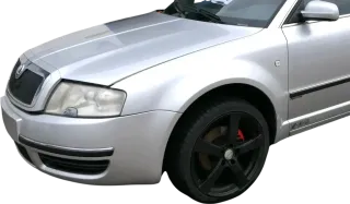 Skoda Superb 3U Steuergerät Airbagsteuergerät 1C0909605H 00B - Bild 1
