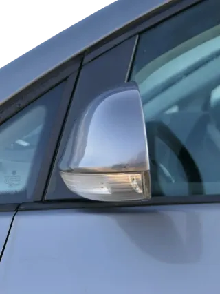 VW Golf 5+6 5M1 Plus elektrischer Spiegel Außenspiegel links grau LA7T Blinker - Bild 3