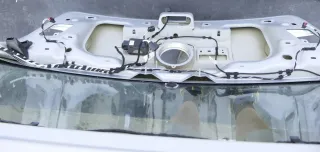 VW Golf 6 5K 1K Heckklappe hinten Kofferraumklappe Scheibe grau stonegrey LR7Z - Bild 2