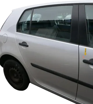 Golf 5 V 1K Tür Türrahmen hinten rechts 4/5-Türer grau silber LA7W -ohneAnbautei - Bild 2