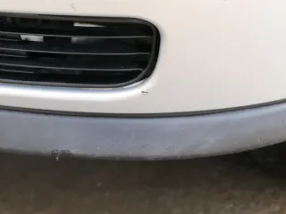 Polo 6N Stoßstange vorne breite Styling XXL Frontstoßstange silber LB7Z +Gitter - Bild 16