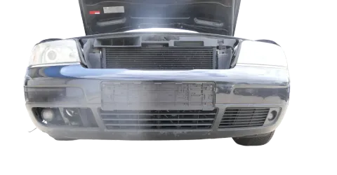 Audi A6 4B Frontstoßstange Stoßstange vorn vorne Stoßfänger schwarz LN4J