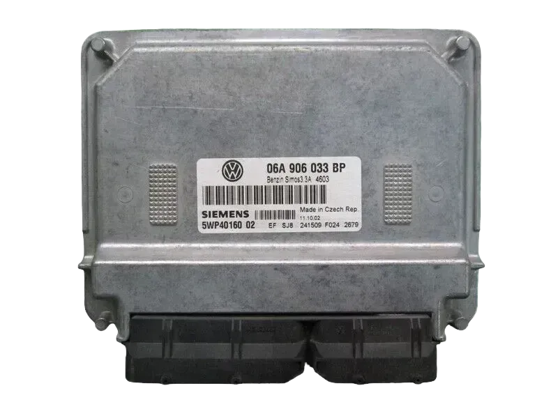 VW Beetle 9C Steuergerät 1,6 75kw BSF Motor 06A906033BP Motorsteuergerät - Bild 1