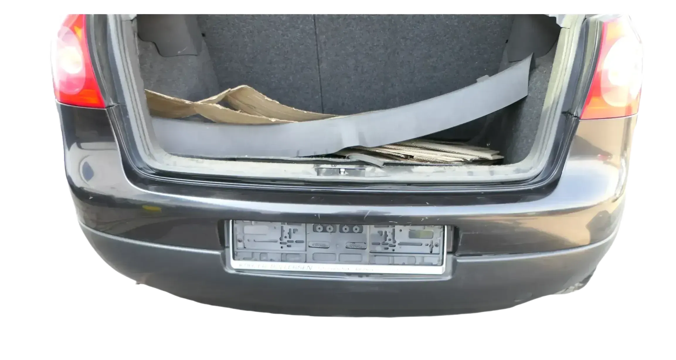 VW Golf 5 1K Limousine Stoßstange hinten Heckstoßstange schwarz LC9Z me - Bild 1