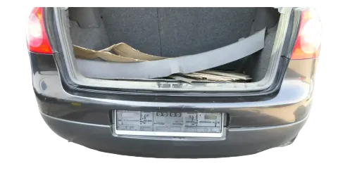 VW Golf 5 1K Limousine Stoßstange hinten Heckstoßstange schwarz LC9Z me