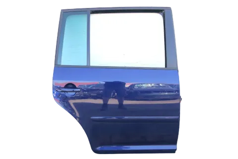 VW Touran 1T3 1T Tür hinten rechts Beifahrerseite blau LB5N indigoblau blau