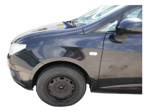 Seat Ibiza 6J Kotflügel vorne links schwarz LC9Z 6J0821021A