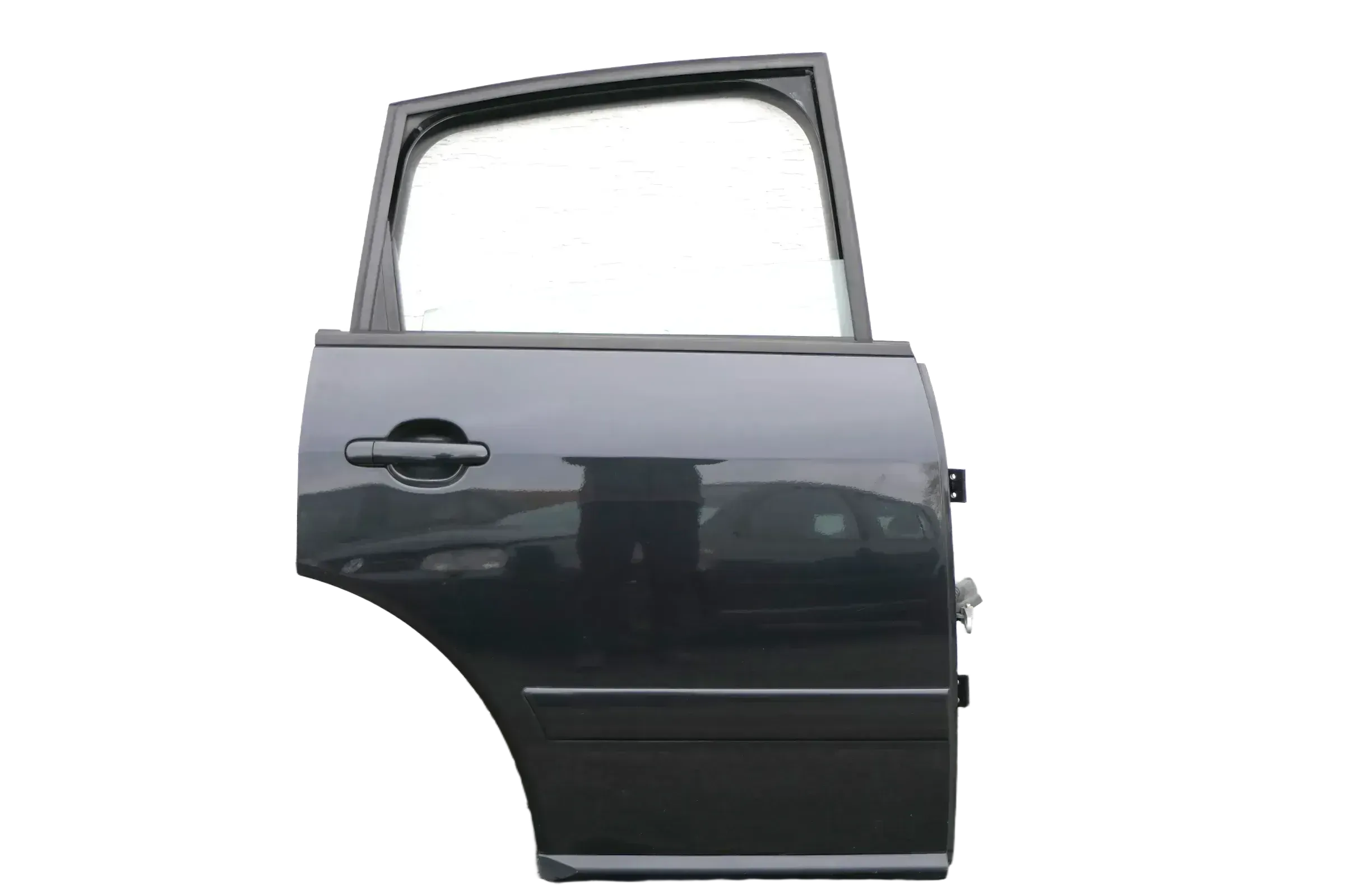 Audi A2 8Z Tür hinten rechts schwarz LZ9W -mit Rahmen + Scheibe - Bild 1