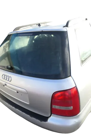 A4 B5 Heckklappe hinten Klappe Kofferraumklappe Kombi silber LY7M grau Scheibe - Bild 2