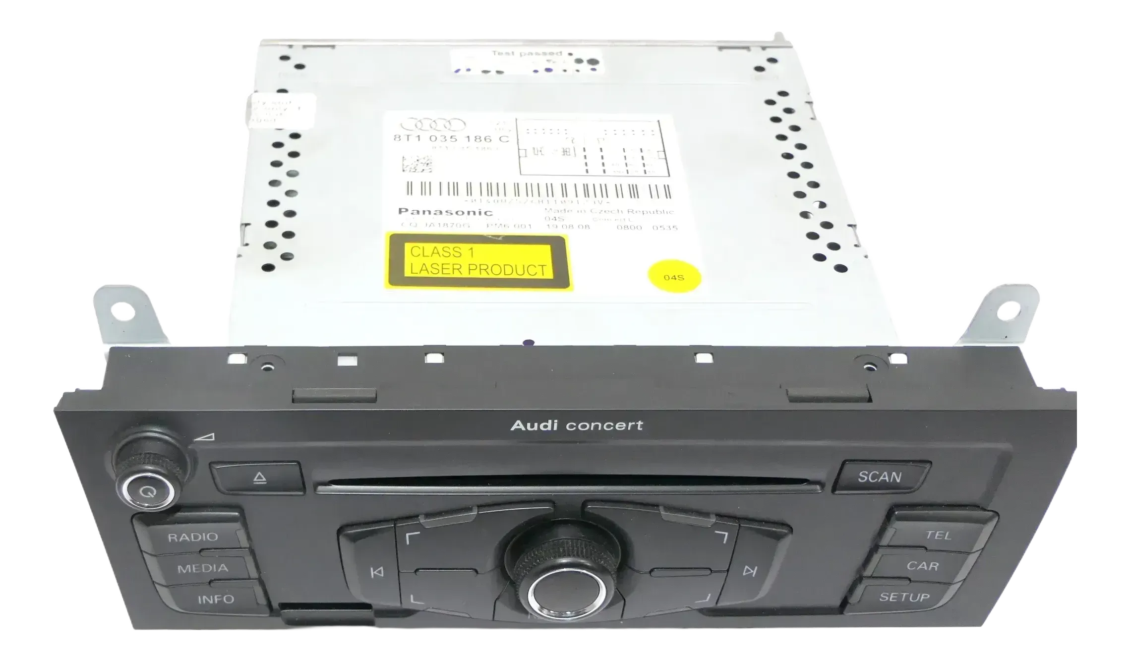 Audi A3 8P Radio Stereo CD MP3 SD Player Original concert 8T1035186C mit Code - Bild 1