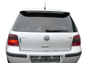 VW Golf 4 Limousine nur Spoiler silber LA7W ABT Tuning an Heckklappe Klappe - Bild 1