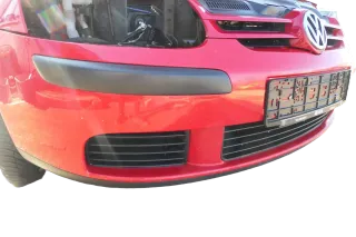 VW Golf 5 1K V Stoßstange vorne Frontoßstange Stoßfänger rot LY3D - Bild 5