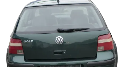 VW Golf 4 Limousine Heckklappe Kofferraumklappe Klappe hinten grün LC6M ohneAn