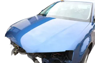 Audi A3 8P 4/5-Türer Motorhaube Haube Klappe vorn vorne blau LZ5C Sportback d - Bild 4