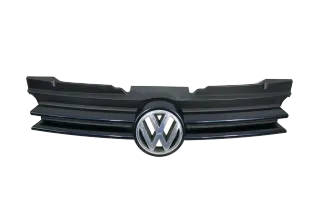 VW Golf 4 Cabrio 1E Grill Kühlergrill mit VW Zeichen Logo blau LC5H - Bild 2