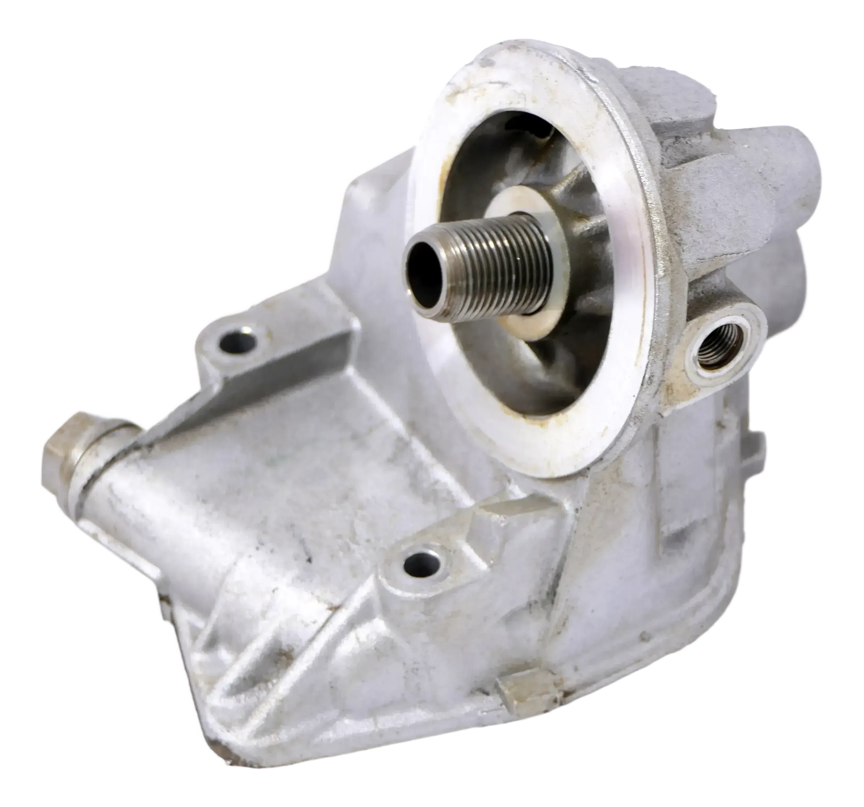VW Audi Golf 5 6 Ölkühler Halter Ölfilterflansch 06A115417 06A115405BT BSE BSF - Bild 1
