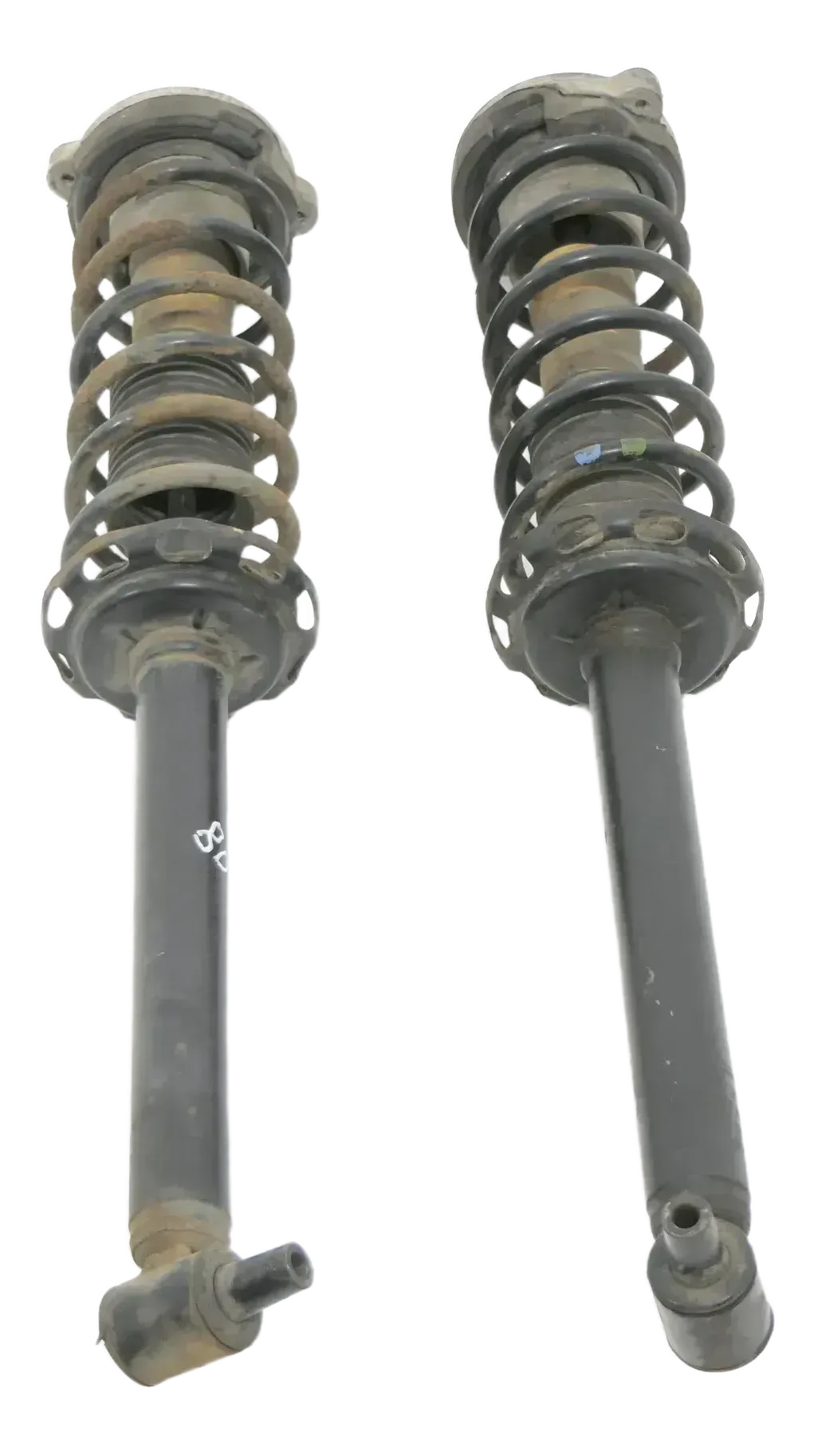 2x Audi A4 B5 Federbein Feder Stoßdämpfer hinten links +rechts Federn Dämpfer - Bild 1