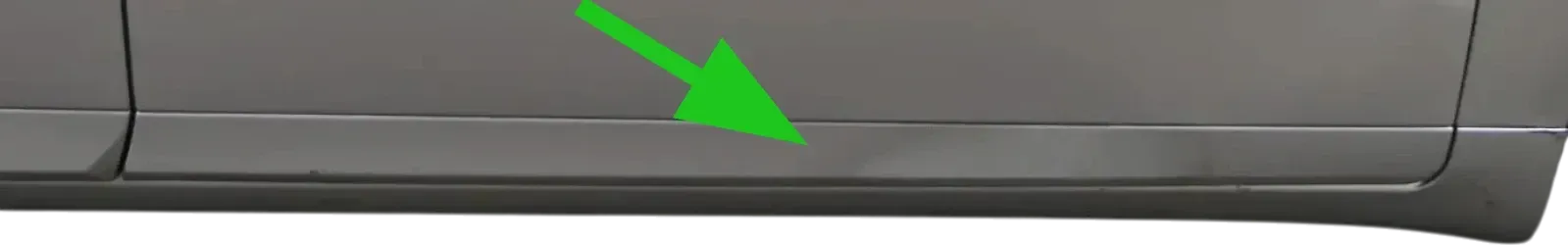 A4 B7 8E NUR Zierleiste Leiste Abdeckung Tür vorne rechts unten silber LY7W - Bild 1