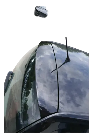 VW UP 1S Heckklappe hinten Klappe Kofferraumklappe mit Scheibe schwarz LC9X - Bild 8