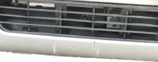 Audi 80 8C Stoßstange vorne Frontstoßstange Stoßfänger grau LY7T - Gitter - Bild 8