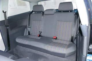 VW Polo 9N 9N3 Sitz Rückbank Sitzfläche Sitze 3 Punkt Gurt hinten mit Kopfstütze - Bild 9