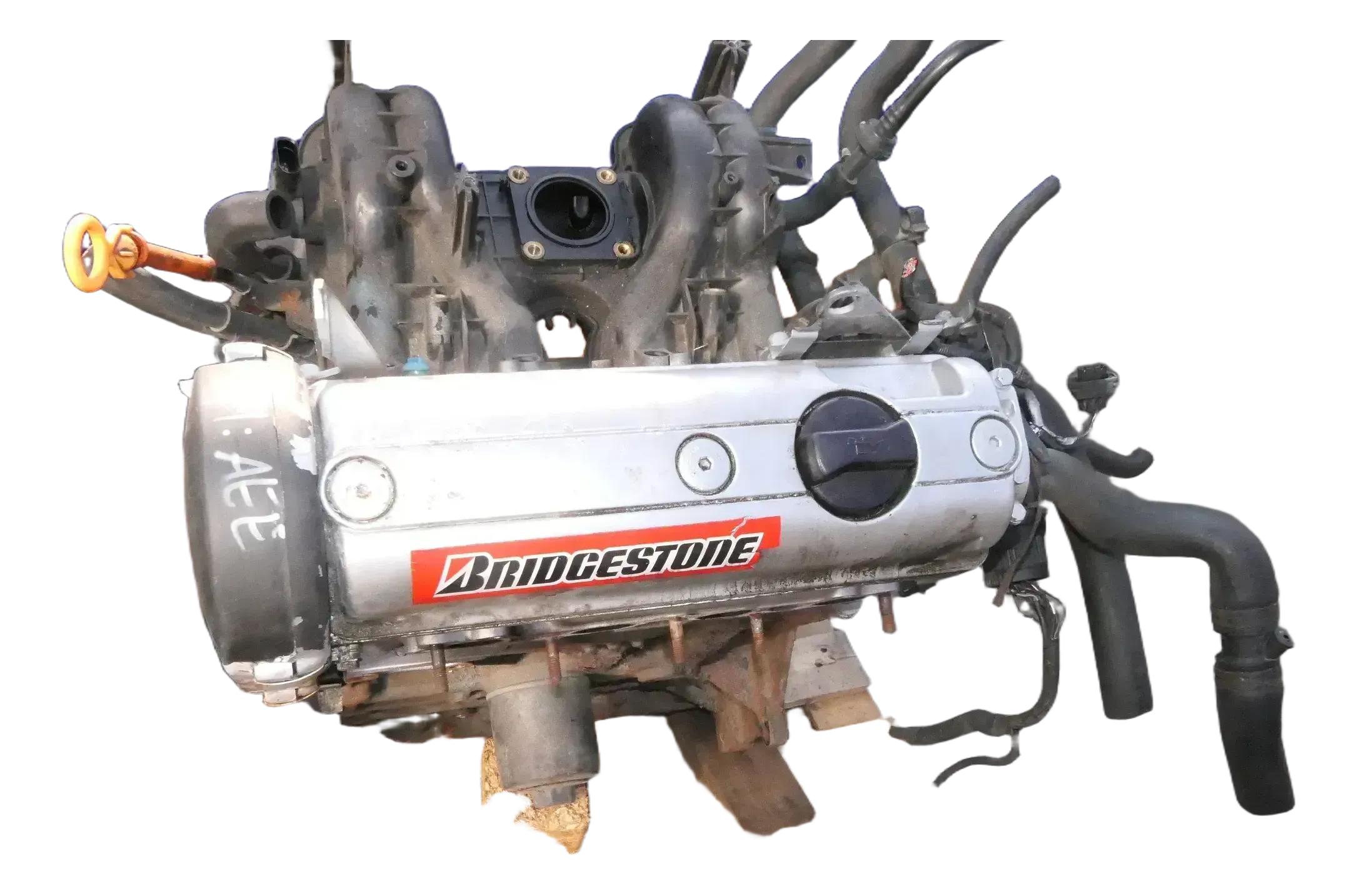 VW Golf 3 Motor mit Zylinderkopf 1,6 55kw 75PS AEE Motor 183.000km Block - Bild 1